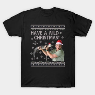 Steve Irwin Have A Wild Christmas T-Shirt